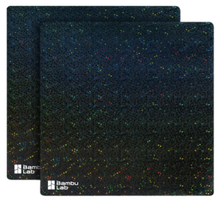 Комплект текстурованих плівок Galaxy Sheets (2 шт.) для 3D-принтера Bambu Lab X1 & P1 Series, A1 FAP015 фото