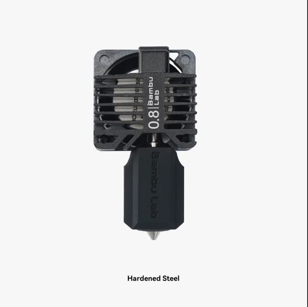 0.8мм Оригінальний комплект Hotend із соплом із загартованої сталі &ndash; серія Х1. FAH003 фото